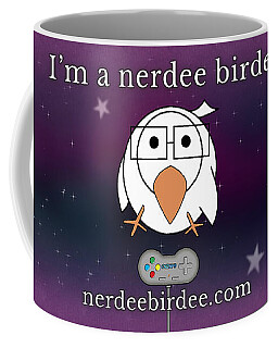 Nerdee Birdee_Purple Space_Coffee_Mug
