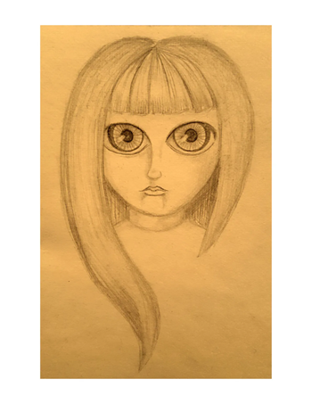 pencil_sketch_big-eyed_girl